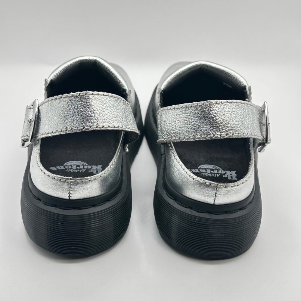 Women's Dr. Marten's Laketen Size 9 Metallic Leather Sling Back Shoes - Picture 5 of 10